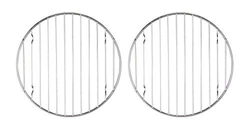 Chrome-Plated Steel Wire Anderson/’s Baking 43193 Professional Baking and Cooling Rack 6-Inches Round Mrs